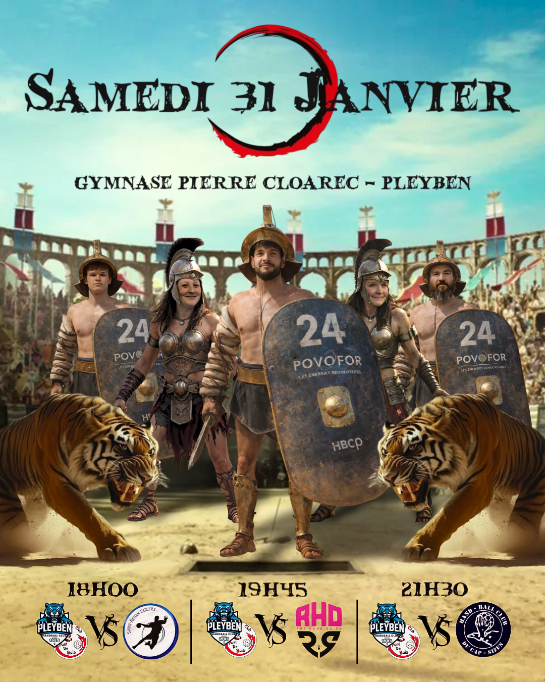 SOIREE DES GLADIATEURS