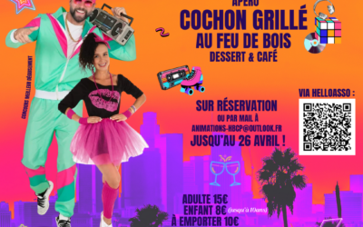 REPAS DANSANT – ANNÉES 80